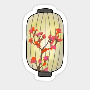 Japanese Paper Lantern Sticker